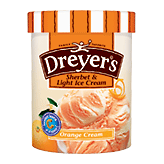 Dreyer's/Edy's Sherbet & Light Ice Cream Orange Cream Full-Size Picture